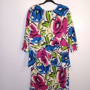 Floral Print 2 Piece Skirt And Top